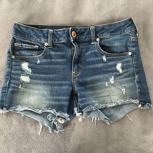 American Eagle  super stretch shorts sz 8